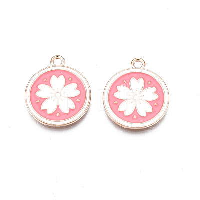 Alloy Enamel Pendants ENAM-S115-148A-1