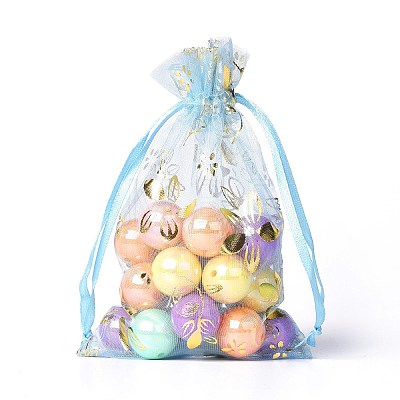 Organza Drawstring Jewelry Pouches OP-I001-A01-1