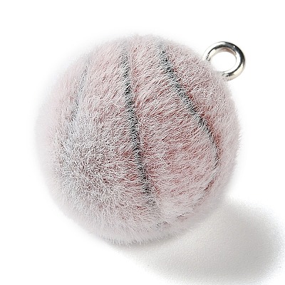 Flocking Opaque Sports Theme Resin Pendants LS-RESI-D017-01B-P-1