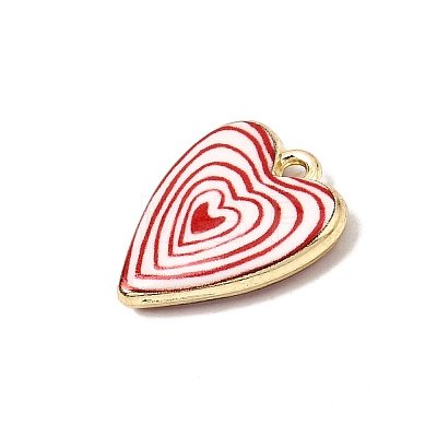 Printed Alloy Pendants ENAM-F160-07C-G-1