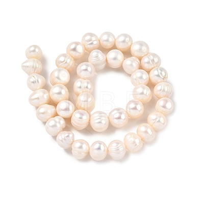 Natural Cultured Freshwater Pearl Beads Strands PEAR-I007-07U-03-1