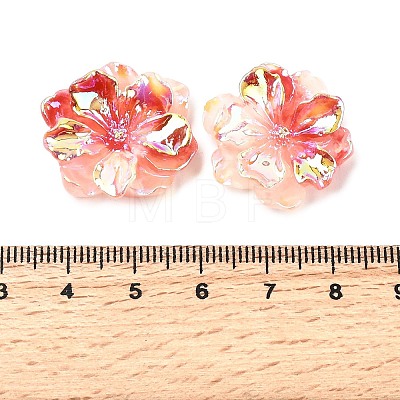 Luminous Resin Cabochons RESI-E033-02H-1