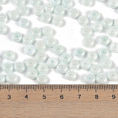 Opaque Colours Luster Glass Seed Beads SEED-P008-01C-04-1