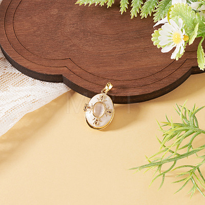1Pc Brass Enamel Locket Pendants FIND-TA0010-71C-1