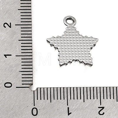 UV Plating Alloy Crystal Rhinestone Pendants RB-CBAD37D-23P-1