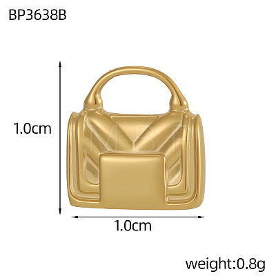 304 Stainless Steel Charms STAS-OY019-83G-1