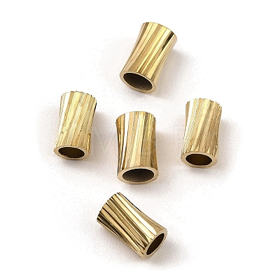 Brass Tube Beads KK-D040-09G-1