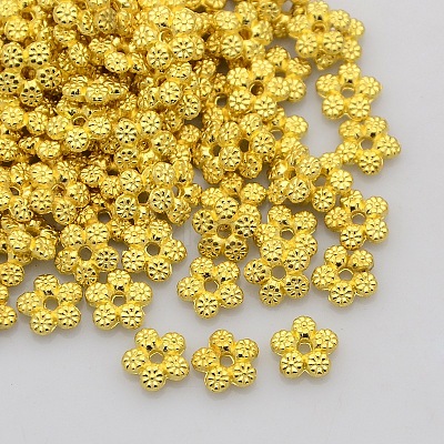 Tibetan Style Alloy Spacer Beads LS-K0P43011-1