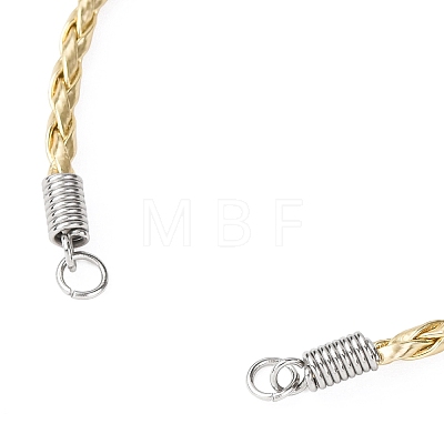 30Pcs Braided PU Leather Cord Bracelet Making MAK-SC0001-30A-1