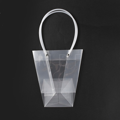 Valentine's Day Transparent PP Plastic Bags ABAG-WH0035-018B-1
