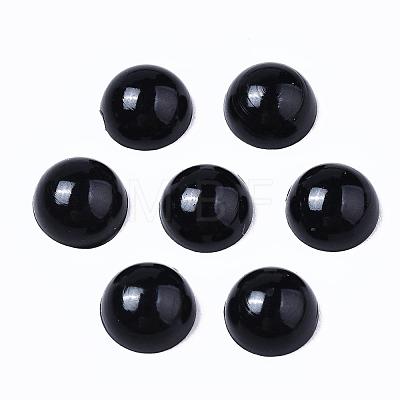 ABS Plastic Cabochons OACR-S012-6mm-Z25-1