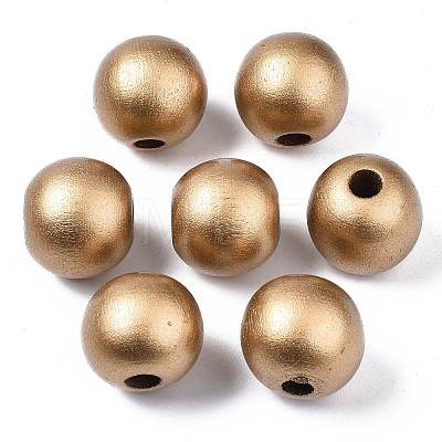 Dyed Natural Wood Beads WOOD-T027-23B-01-LF-1
