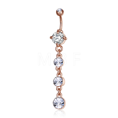 Brass Piercing Jewelry AJEW-EE0006-79RG-1