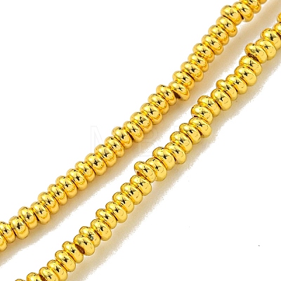 Electroplated Synthetic Non-Magnetic Hematite Beads Strands G-I360-C02-01-1