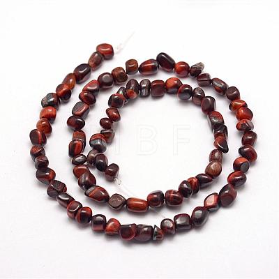 Natural Red Tiger Eye Beads Strands G-F465-13-1