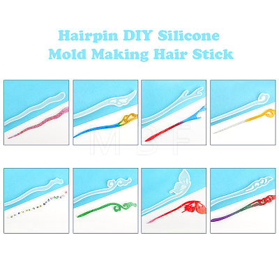 Hairpin DIY Silicone Molds PH-DIY-G005-35-1