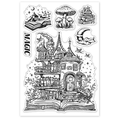 Custom Summer Theme PVC Plastic Clear Stamps DIY-WH0631-0061-1