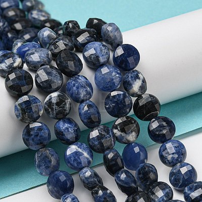Natural Sodalite Beads Strands G-K351-A03-02-1