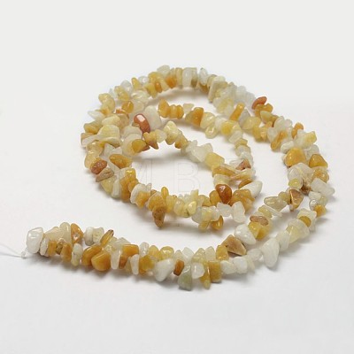 Natural Topaz Jade Beads Strands X-G-F328-16-1