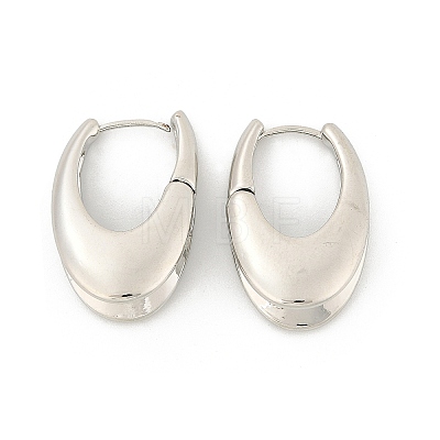 Brass Hoop Earrings for Women LS-EJEW-U041-04P-1