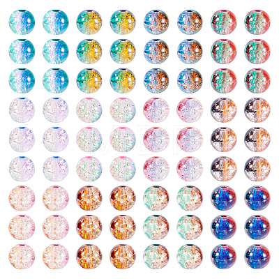 12 Colors Crackle Glass Beads CCG-TA0002-05A-1