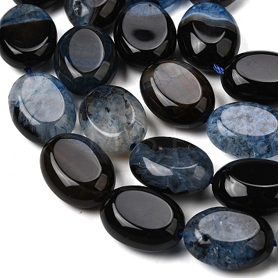 Natural Agate Beads Strands G-F820-N01-01D-1