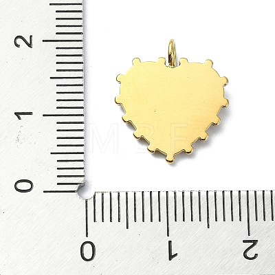 Ion Plating(IP) 304 Stainless Steel Pendants STAS-B058-31C-1