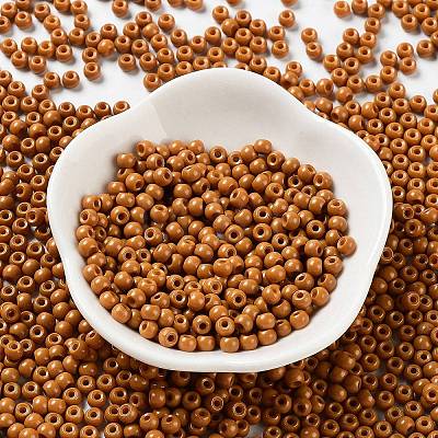 Baking Paint Glass Seed Beads SEED-H002-I-A514-1