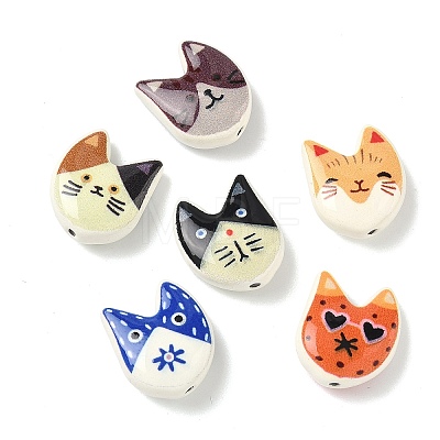Spray Painted Alloy Beads FIND-Z109-01D-1