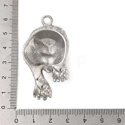 Tibetan Style Alloy Pendant FIND-A042-20AS-1