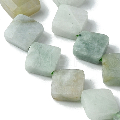 Natural Myanmar Jadeite Beads Strands G-A092-D01-01-1