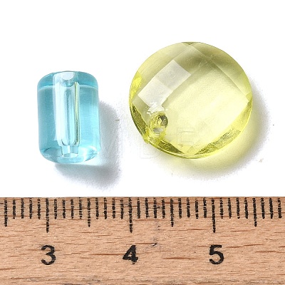 Transparent Acrylic Beads MACR-K359-06-1