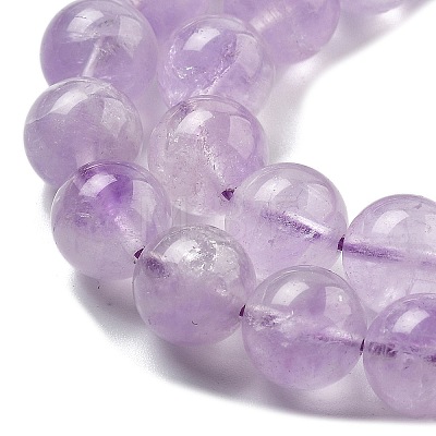 Natural Amethyst Beads Strands G-F306-11-10mm-1