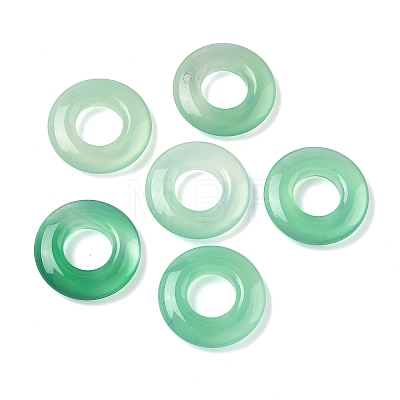 Natural Agate Pendants G-L646-02-1