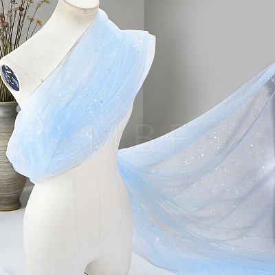 Star Pattern Nylon Fabric DIY-PH0038-37C-1