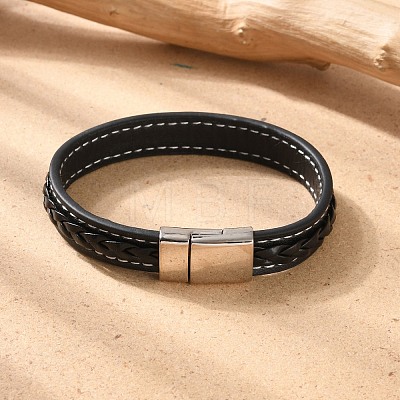 Imitation Leather Cord Bracelets BJEW-N0011-029B-1