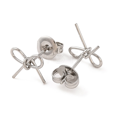 Non-Tarnish 304 Stainless Steel Stud Earrings EJEW-G395-26P-1