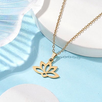 201 Stainless Steel Pendnat Necklaces NJEW-JN04764-04-1