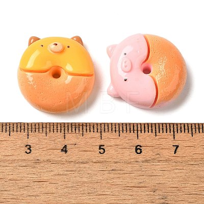 Cute Animal Bread Opaque Resin Decoden Cabochons RESI-S01-01-1