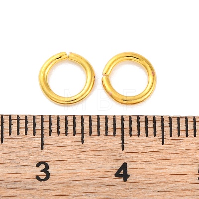 Brass Open Jump Rings KK-G514-01J-G-1