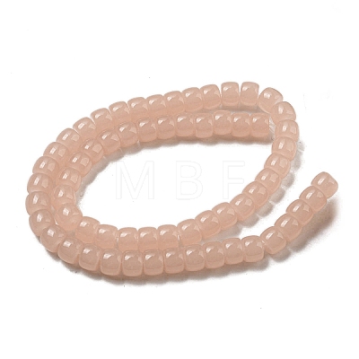 Imitation Jade Glass Beads Strands GLAA-NH0002-A01-1