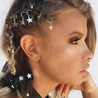 Independence Day Theme DIY Hair Accessories PALLOY-PH01473-1