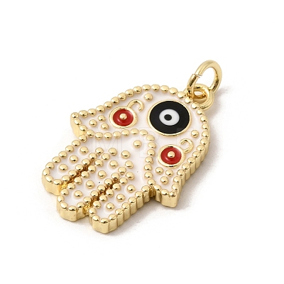 Brass Enamel Pendants KK-H267-115G-1