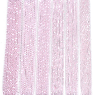 Electroplate Glass Beads Strands LS-EGLA-A044-J2mm-A02-1