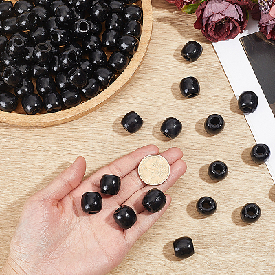 100Pcs Wood Beads DIY-ME0002-92B-1