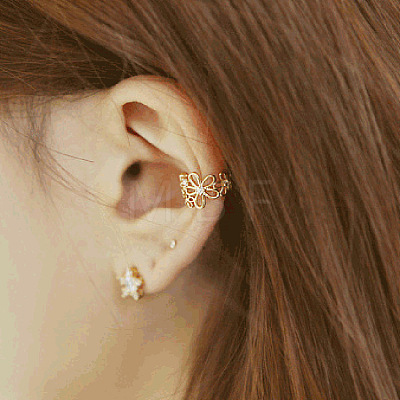 Alloy Cuff Earrings WG0684F-01-1