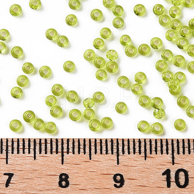 11/0 Grade A Transparent Glass Seed Beads X-SEED-Q007-F48-1