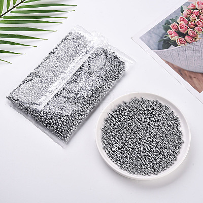 Baking Paint Glass Seed Beads SEED-S003-K29-1