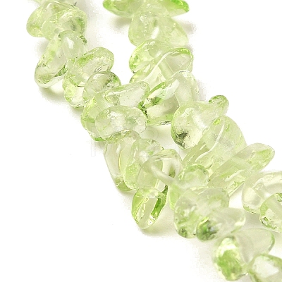 Transparent Glass Beads Strands GLAA-P060-01C-18-1