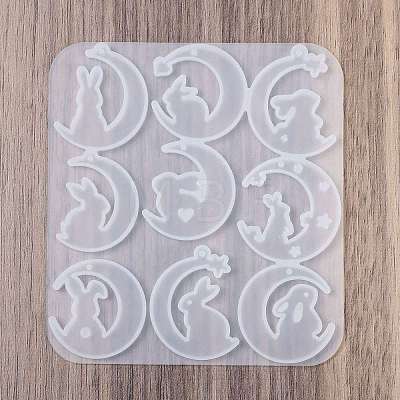 DIY Pendant Molds LS-AJEW-U023-04C-1